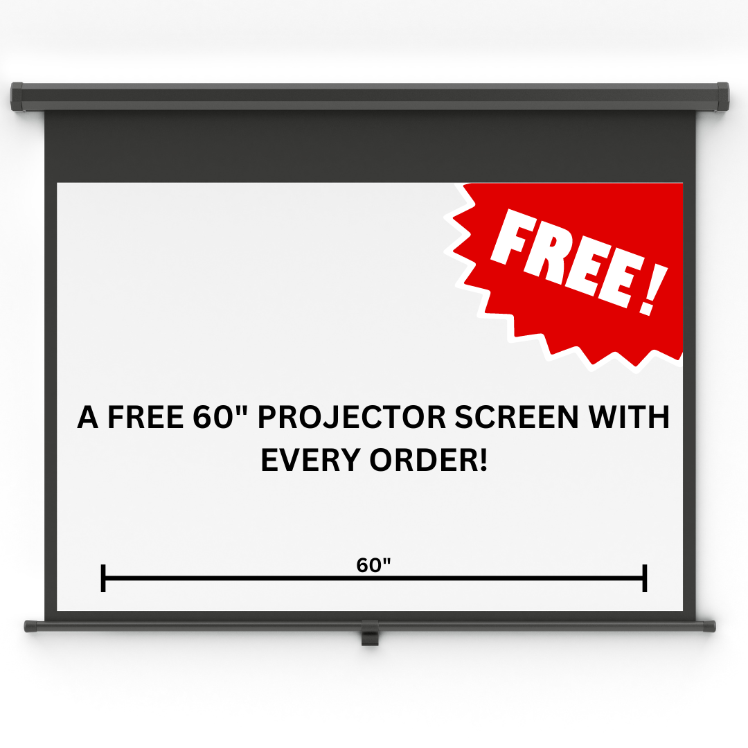 MyCinemaPro HD Projector + FREE Projector Screen